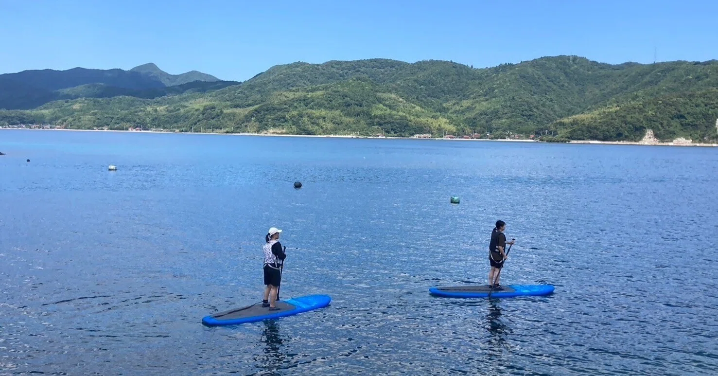 海士町の夏の海レジャーをTADAYOIで！流行りの「サップ」を体験｜ない