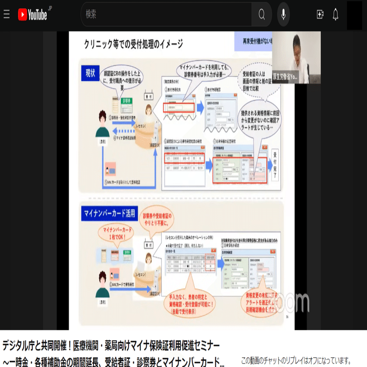 医療関係者様確認用 医療費助成受給者証や診察券とマイナンバーカードの一体化に補助 デジ