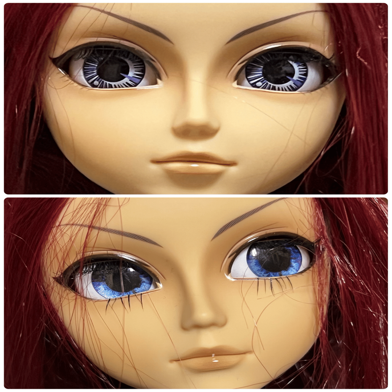 ブライス用アイチップをグルーヴドールに使いたい｜いとうひよこ