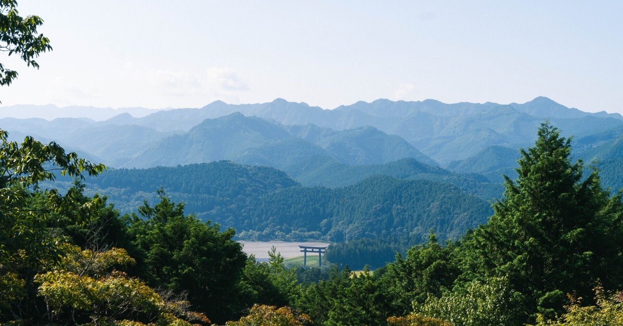 掛軸  熊野風景   ⑭ 熊野古道巡礼記】 紀伊の山々と祈りの道｜Ren