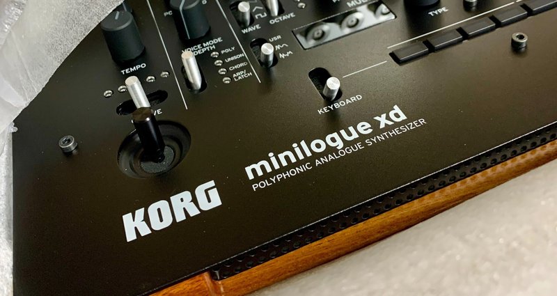 KORG minilogue xd + Windsynth - NuRAD|Windsynth workbook|note KORG minilogue xd + Windsynth - NuRAD|Windsynth workbook|note
