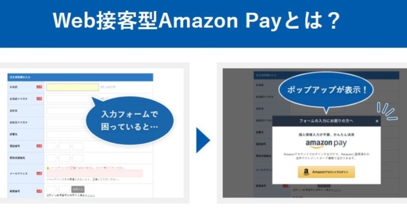 makeshopもweb接客型amazon payの提供を開始 メイクショップにアマゾンペイは必須 売れるネットショップの教科書 note