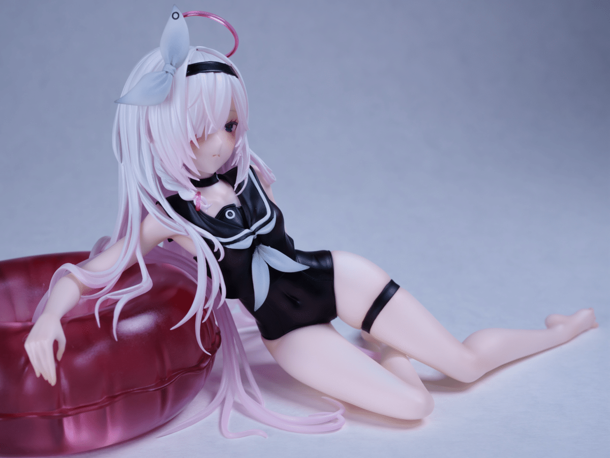 ガレージキット　ブルーアーカイブ　プラナ　白タイツ 塗装済み完成品 プラナ 白タイツ ガレージキット ブルー