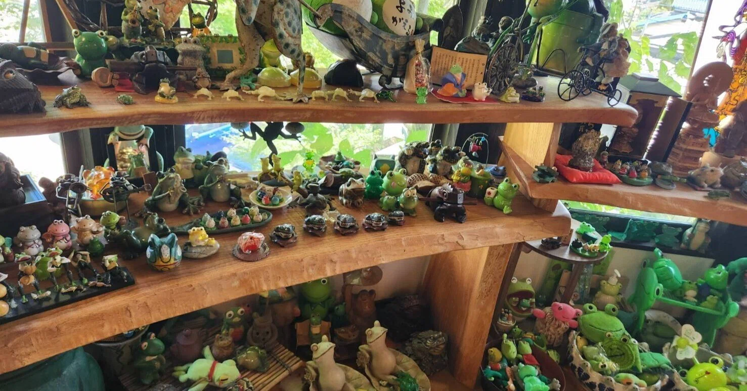 ひさしぶりに福岡県にある「かえる寺(如意輪寺)」にいってきました(*´ω