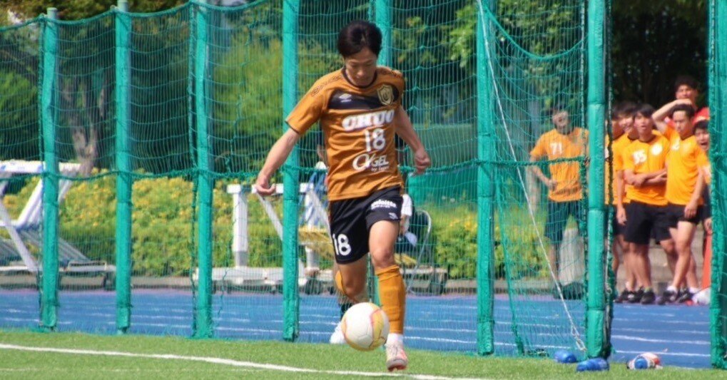 自分の価値の証明」 3年 杉山耀建｜中央大学学友会サッカー部[公式]