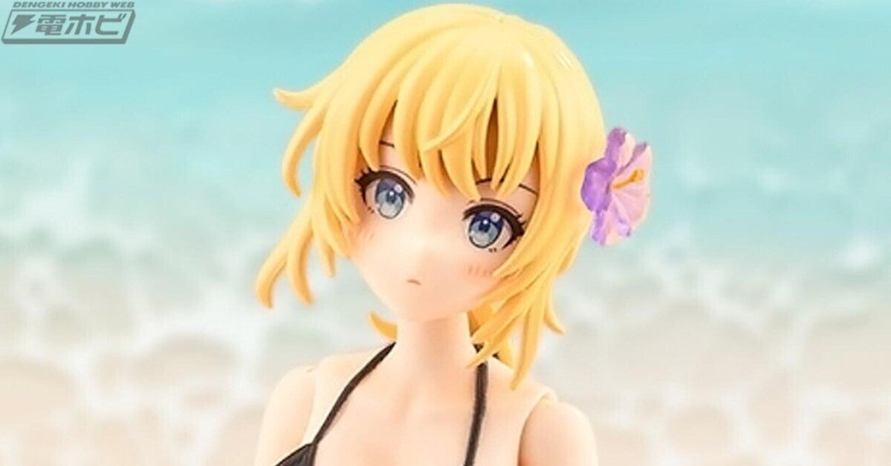 創彩少女庭園』佐伯リツカ【水着】ヘアアレンジVer.が発売決定！肌を