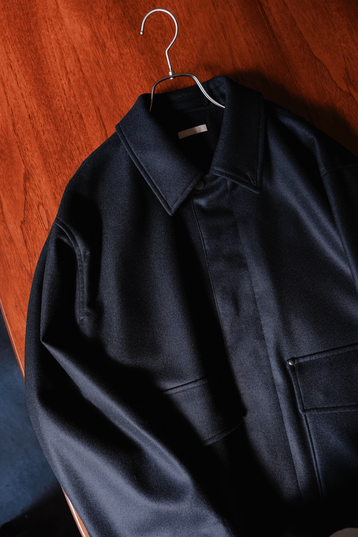 ULTERIOR スーパーファインメルトンファティーグジャケット サンプル