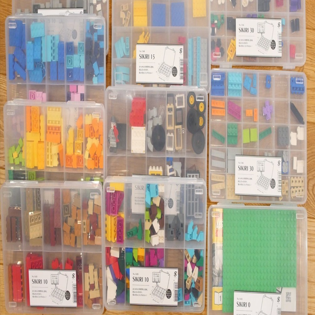 ✳️棚 ラック LEGO「黄色のアイデアボックス10698」の収納｜まつ