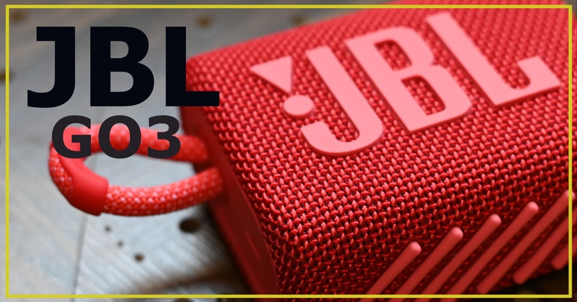 レビュー」ガジェット：JBL GO3 Bluetoothスピーカー USB C充電/IP67
