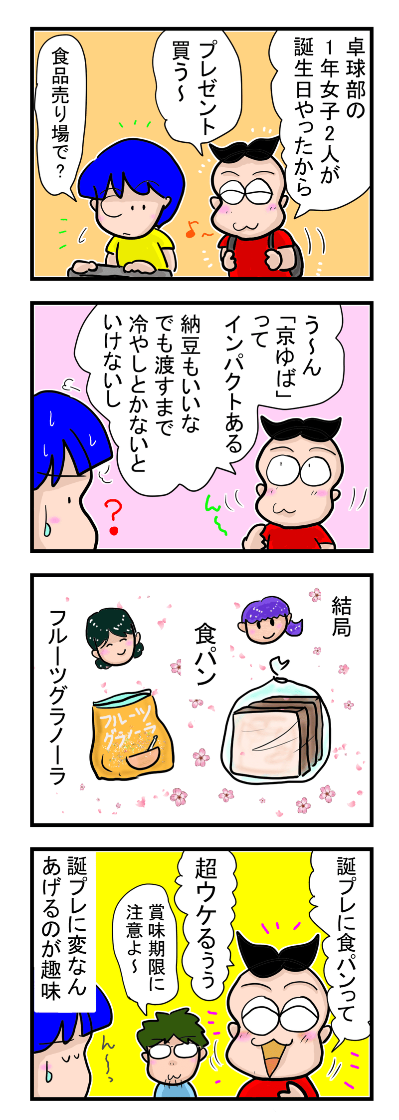 息子が選ぶ 後輩女子への誕生日プレゼント まるやま けい Note 息子が選ぶ 後輩女子への誕生日プレゼント まるやま けい Note