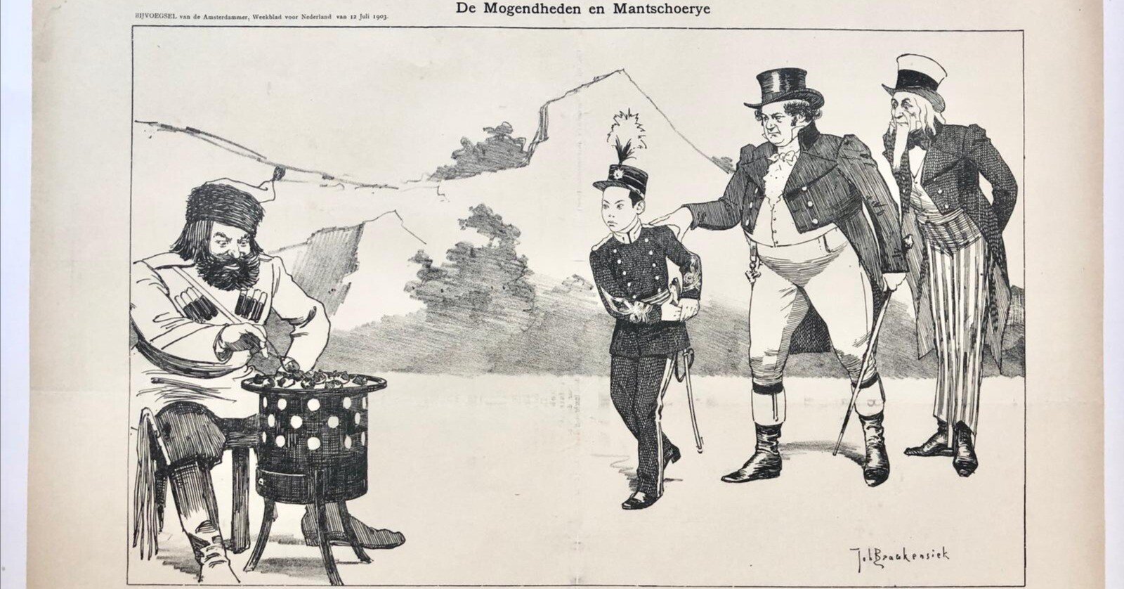 日露戦争の「あの風刺画」（火中の栗）の出典を探してみたら……｜ねむろT