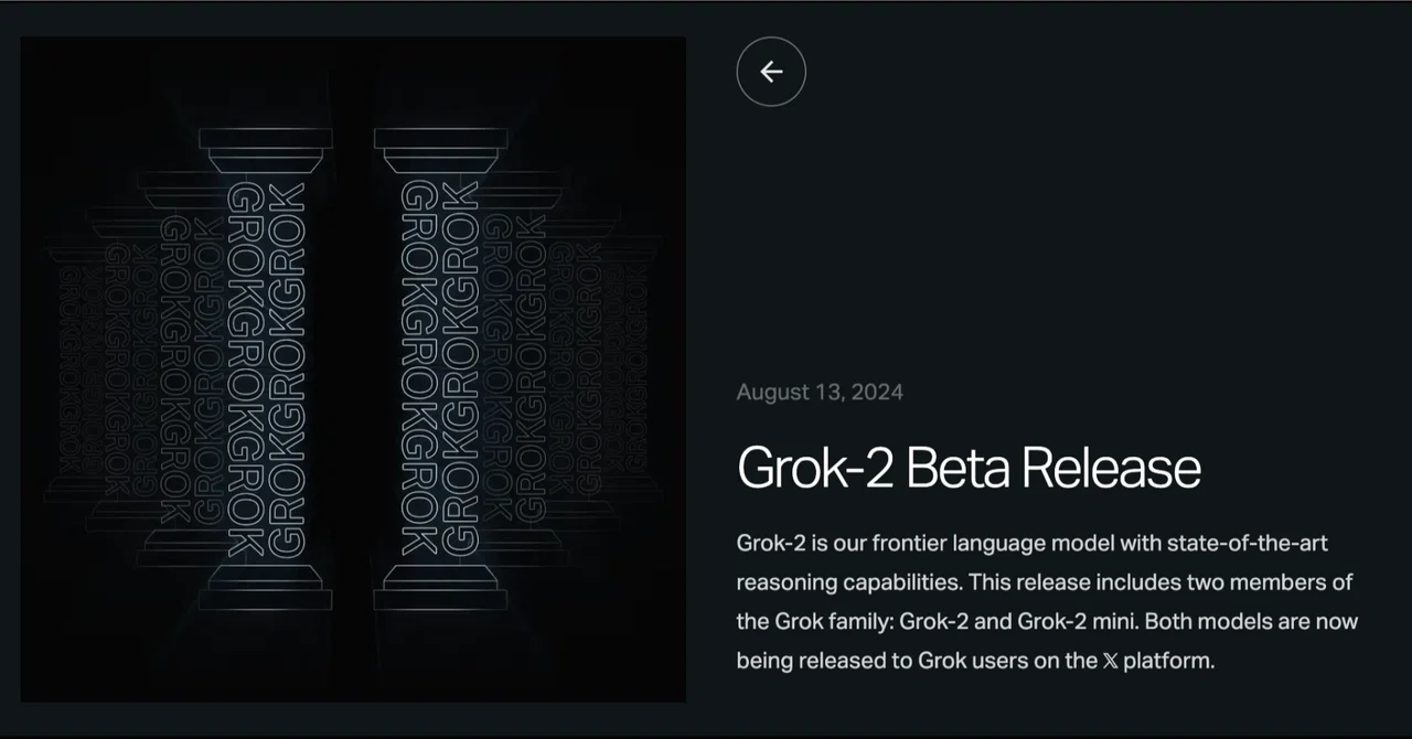 Grok-2 ・ Grok-2 mini の概要|npaka