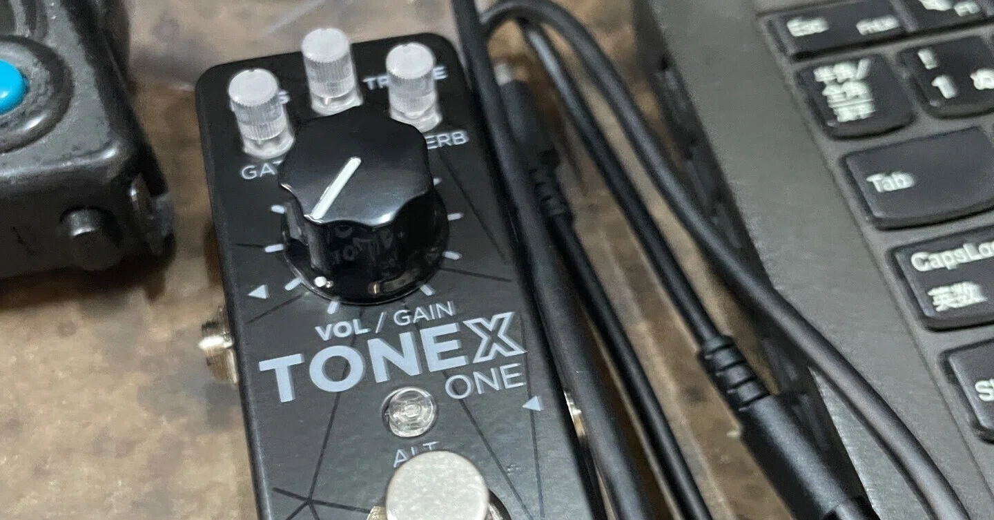 Tone xギターエフェクター TONE X ONE。良いとこ悪いとこ。製品レビュー。｜しらさん