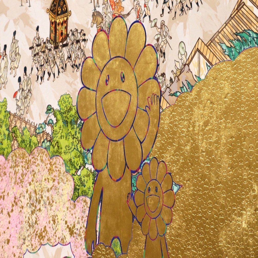 人混みゆえに,細部に気づく -村上隆[もののけ京都]｜Abbey -旅するよう