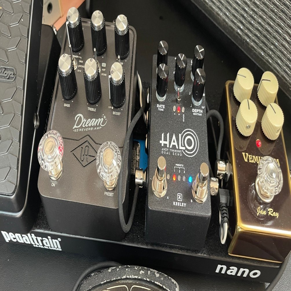 エフェクターボード一式(AmpMan MODERN +その他) ペダルボー道37 1軍ボード入れ替え | BED SIDE CHILI PAPER