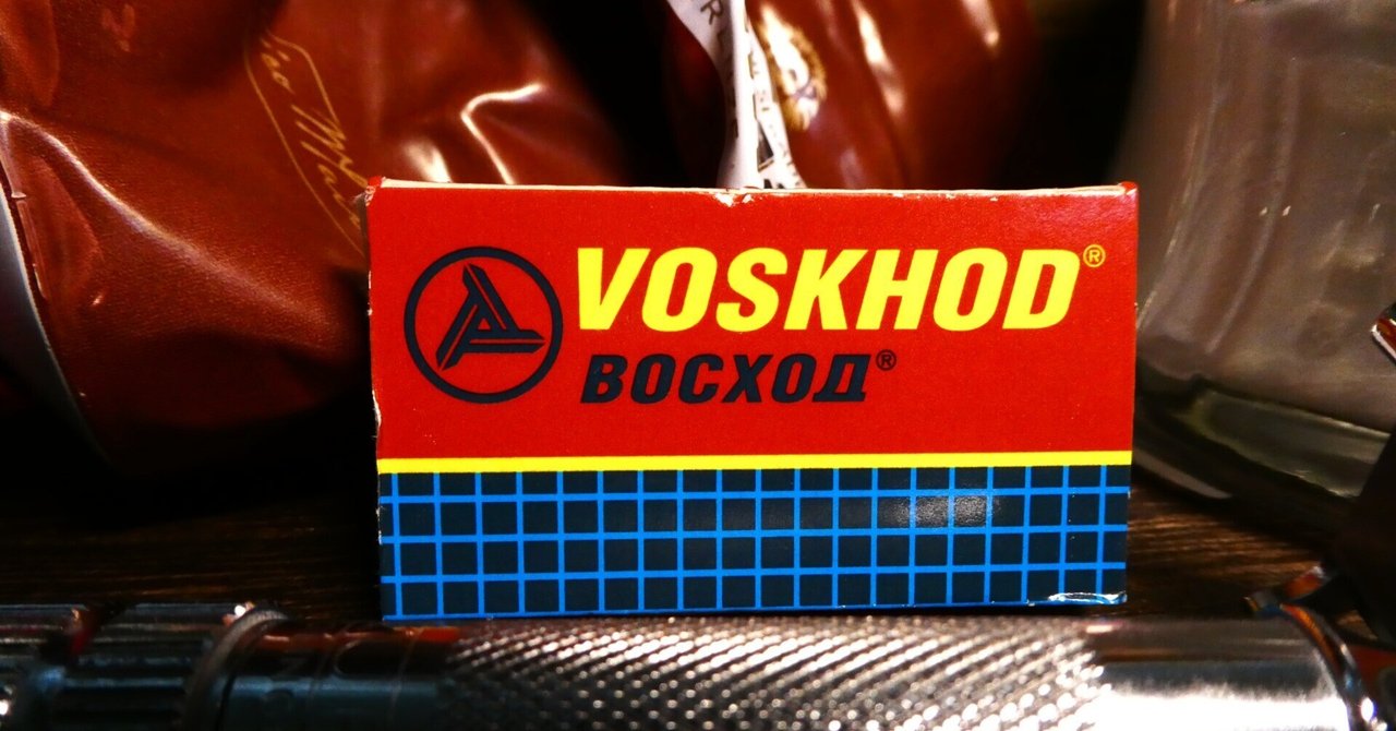 ひげそり」試そう替刃 VOSKHOD ボスホート｜でんちゅう