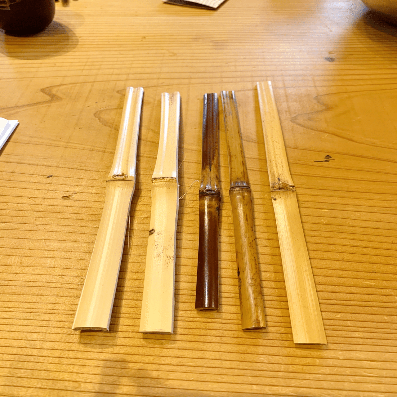 茶杓から色気を感じる？衝撃の1日。自作することで見えたもの