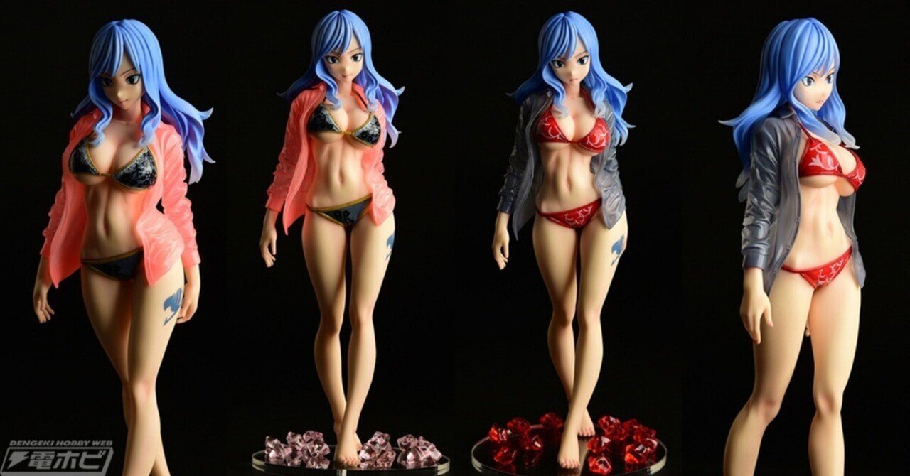 FAIRY TAIL』より、ジュビア・ロクサーがセクシーなビキニ姿で