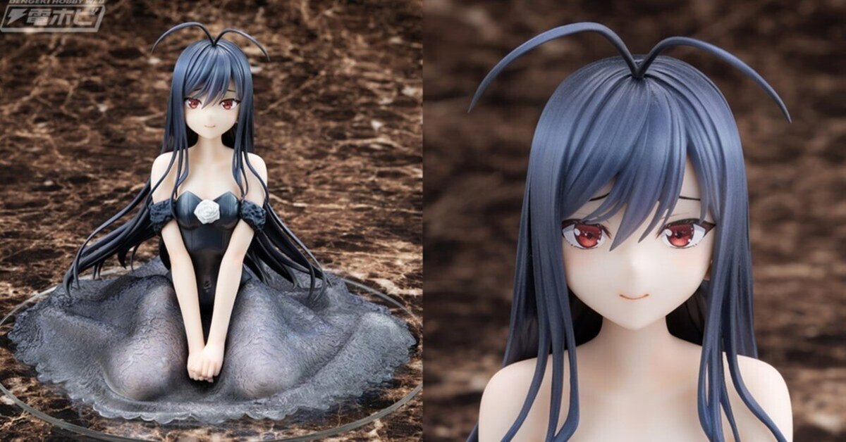 アクセル・ワールド』黒雪姫がウェディングドレス姿でフィギュア