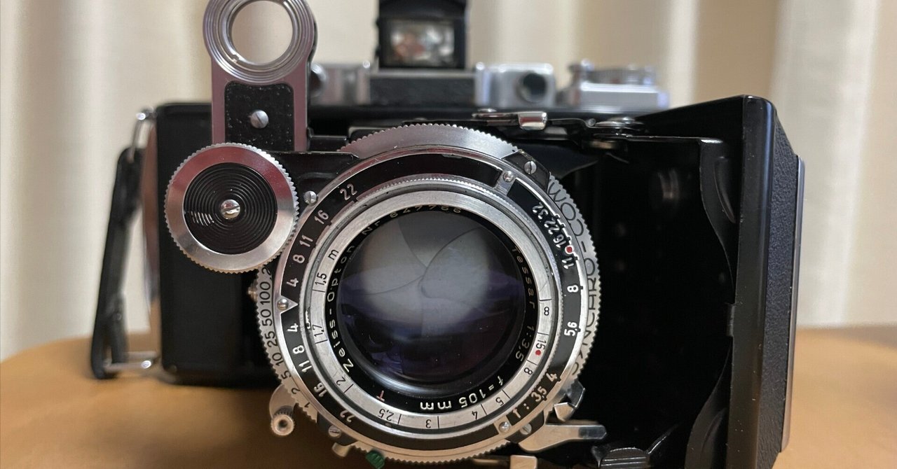 Zeiss Ikon テッサー 中判蛇腹カメラ 動作確認済みです カメラ