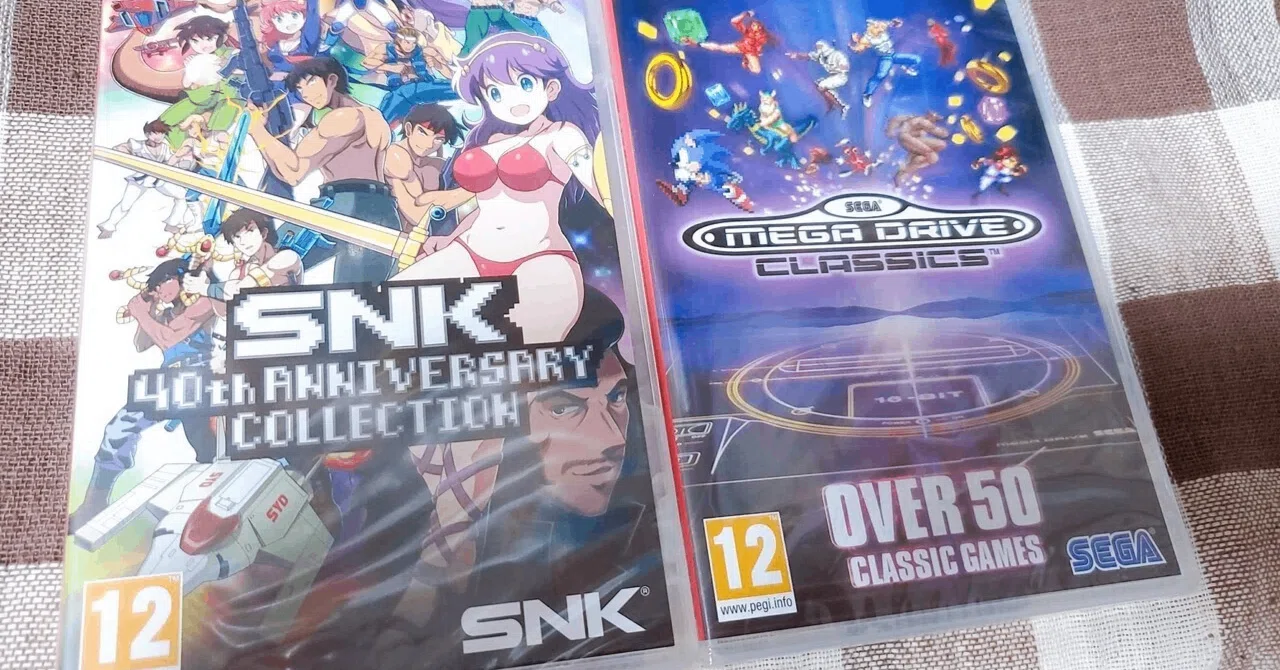 海外版Switchのソフトを買う。メガドライブとSNKのコレクション