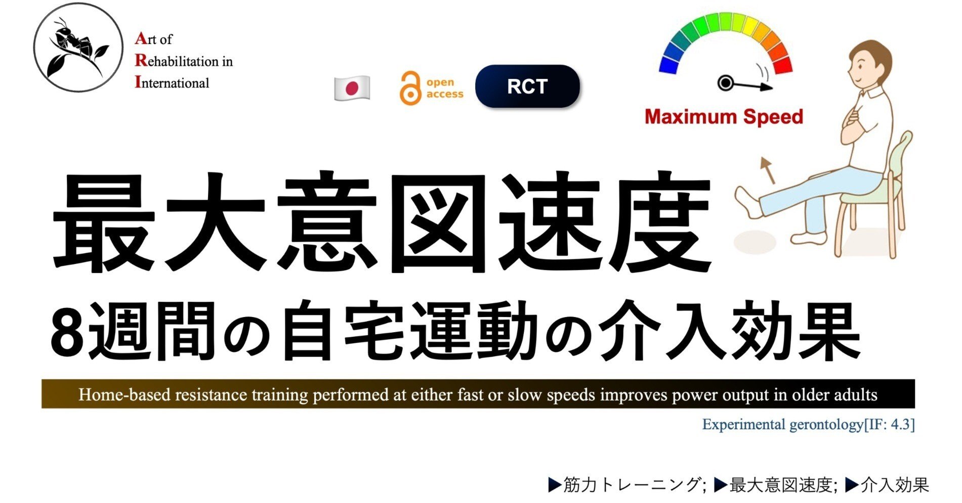 最大意図速度で筋トレ。8週間の自宅運動の介入効果｜Super Human