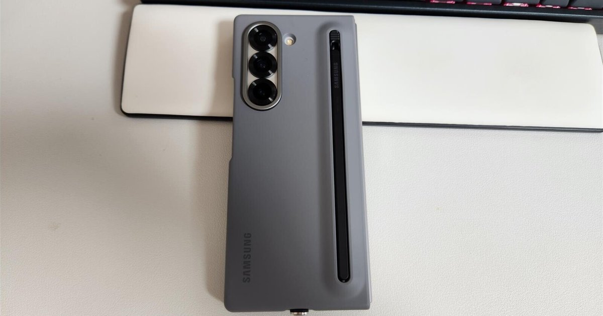 結局純正Galaxy Z Fold6ケースを買った|wag 結局純正Galaxy Z Fold6ケースを買った|wag