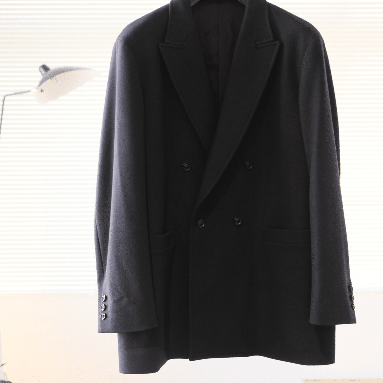 ulterior メルトンジャケット アルテリア ULTERIOR シャンブレー ソフト メルトン ジップアップ