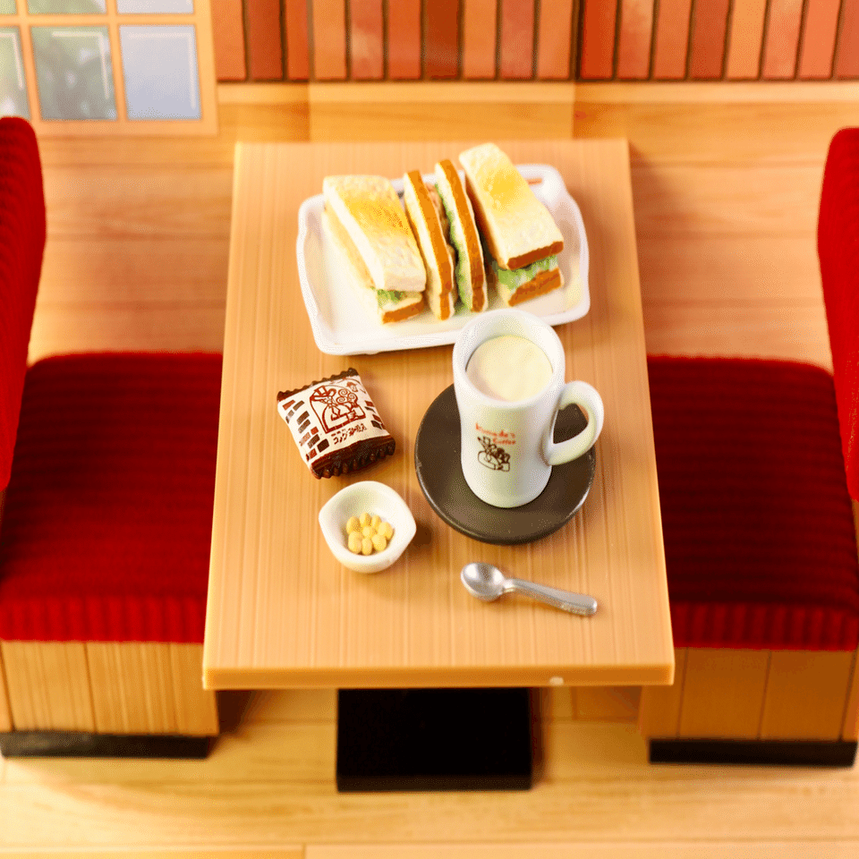 レビュー】リーメント「コメダ珈琲店」第2弾【ミニチュア】｜KanaFett