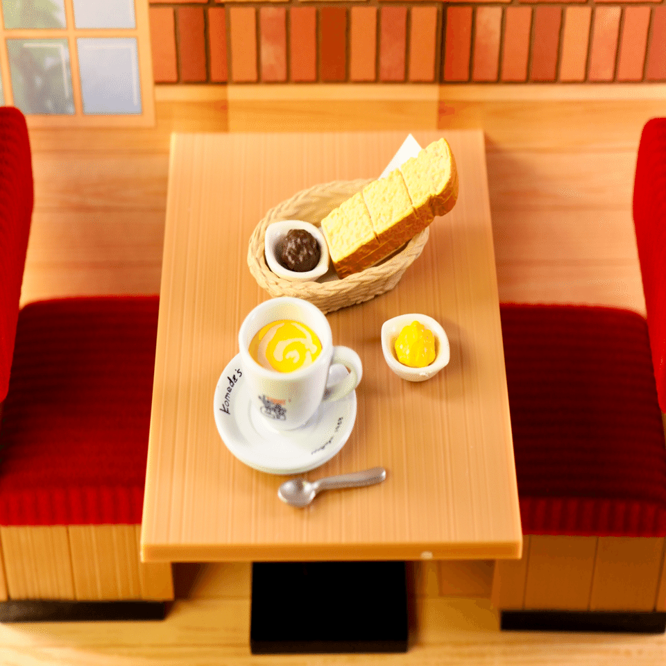 レビュー】リーメント「コメダ珈琲店」第2弾【ミニチュア】｜KanaFett