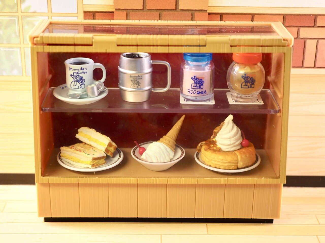 レビュー】リーメント「コメダ珈琲店」第2弾【ミニチュア