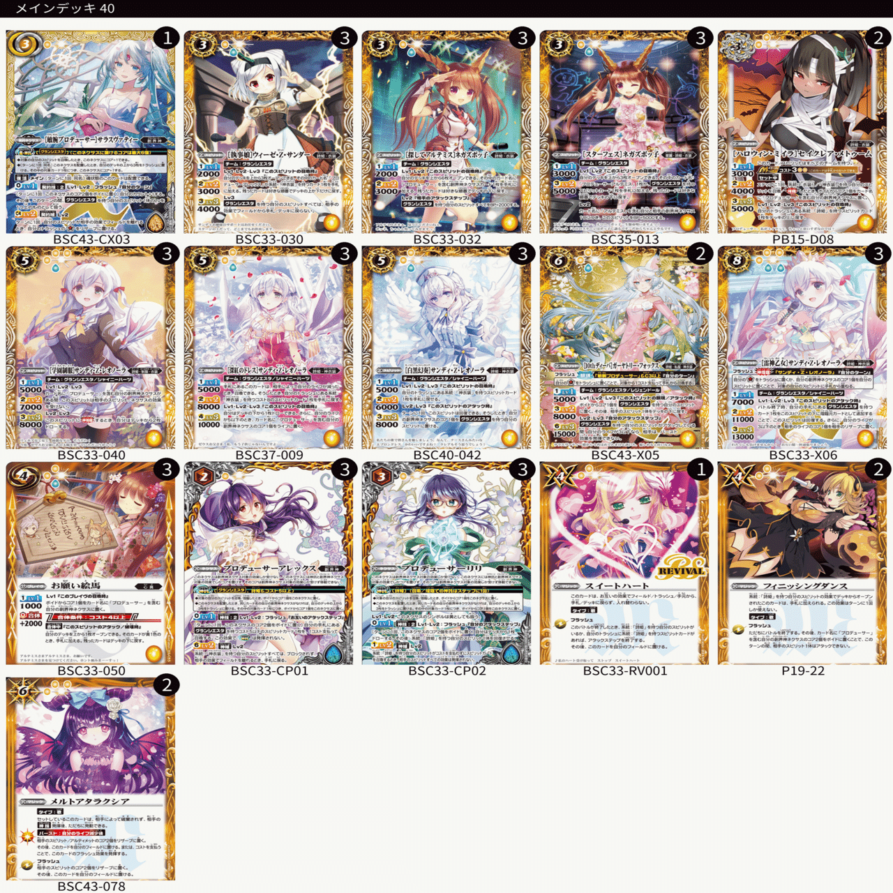 プロデューサーカップ DAY1 ベスト16のグランシエスタ｜Soul