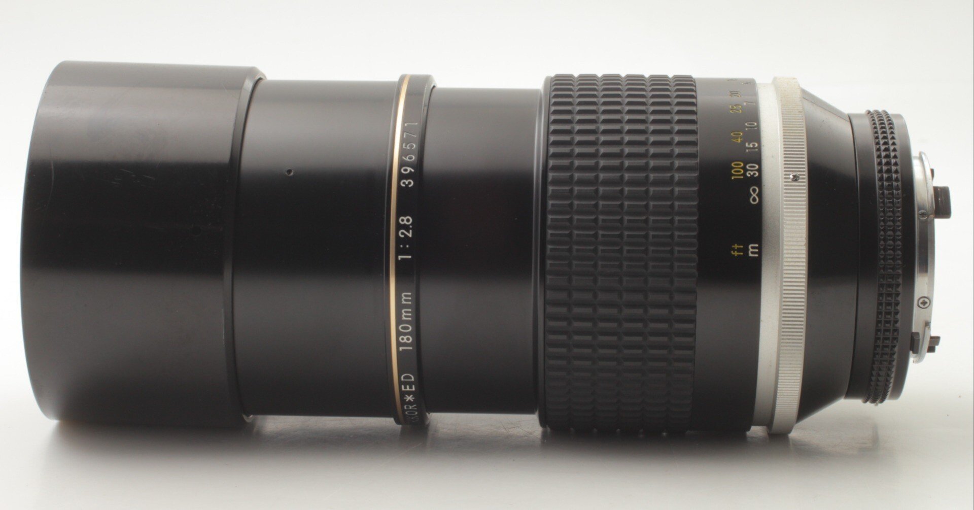 Nikon Ais Nikkor ED 180mm F/2.8の分解｜フィルムカメラ修理のアクア