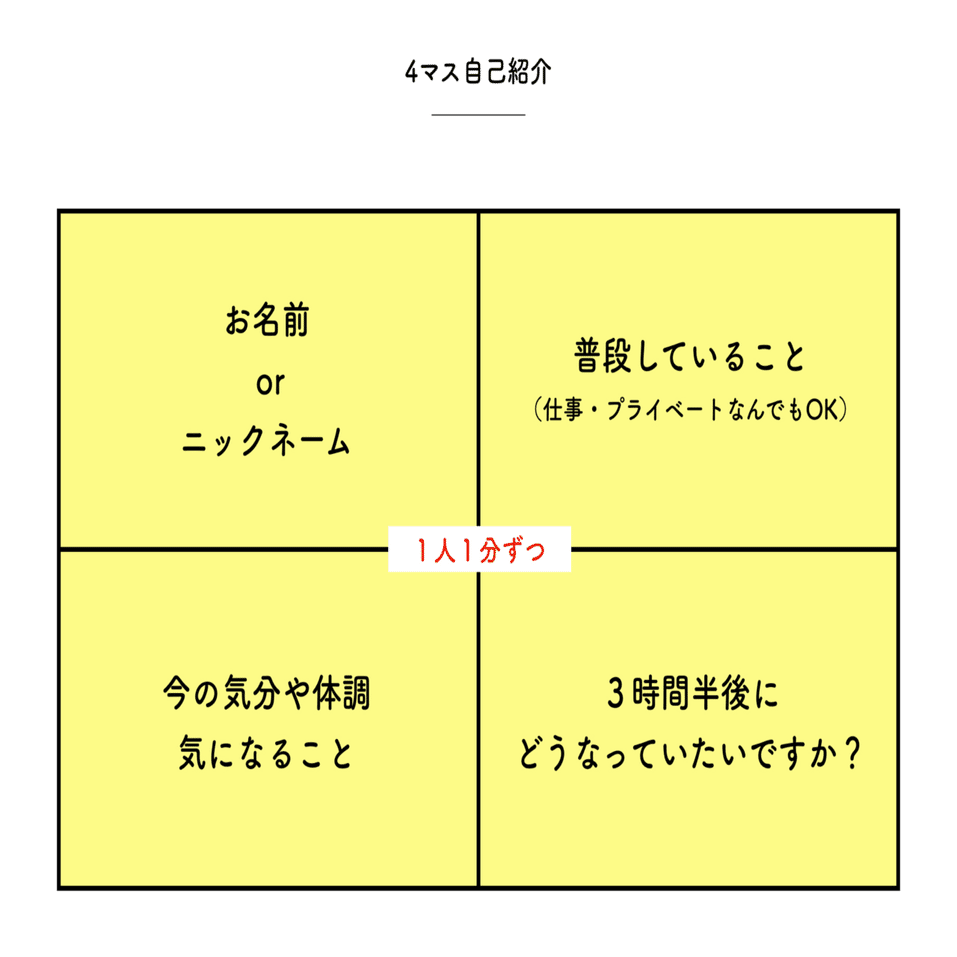 初対面同士の場でよく使う「鉄板自己紹介ワーク6選＋1」｜まるも