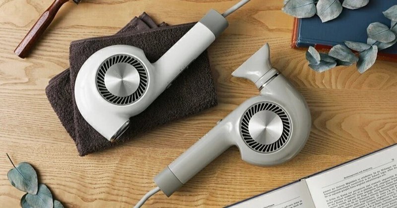 カドークオーラ BD-E1　ヘアードライヤー グレー 新品】カドークオーラ ノーズレスヘアドライヤー BD-E1 カドークオーラ