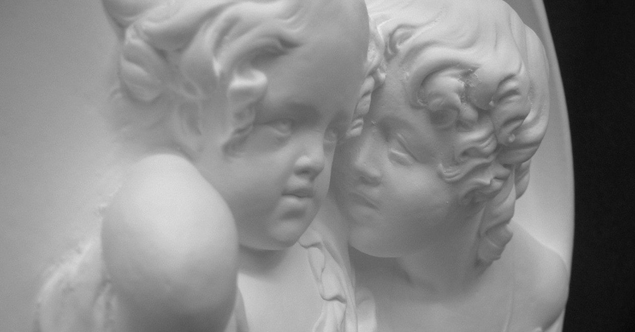 L-654 エミリーとローラレリーフ｜石膏像ドットコム（脇本）