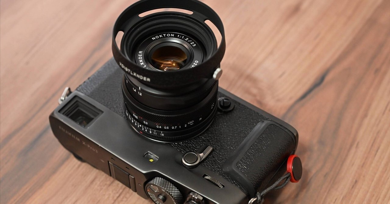 Voigtlander Nokton 23mm f1.2 SC x X-PRO3｜pepepe