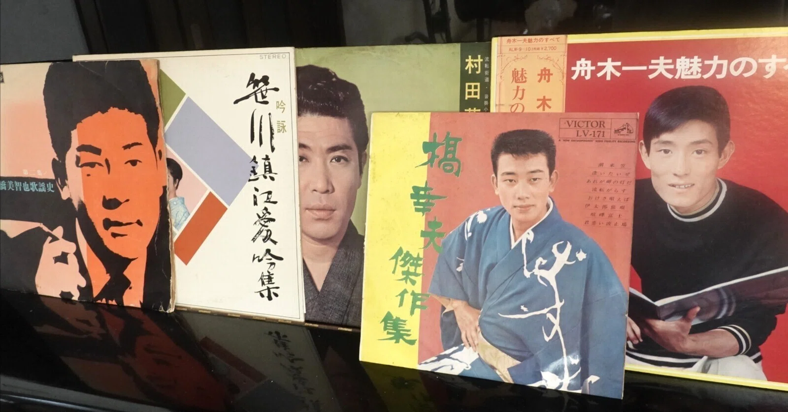 昭和青春歌謡レコード何枚も｜雅章（まさぶみ）