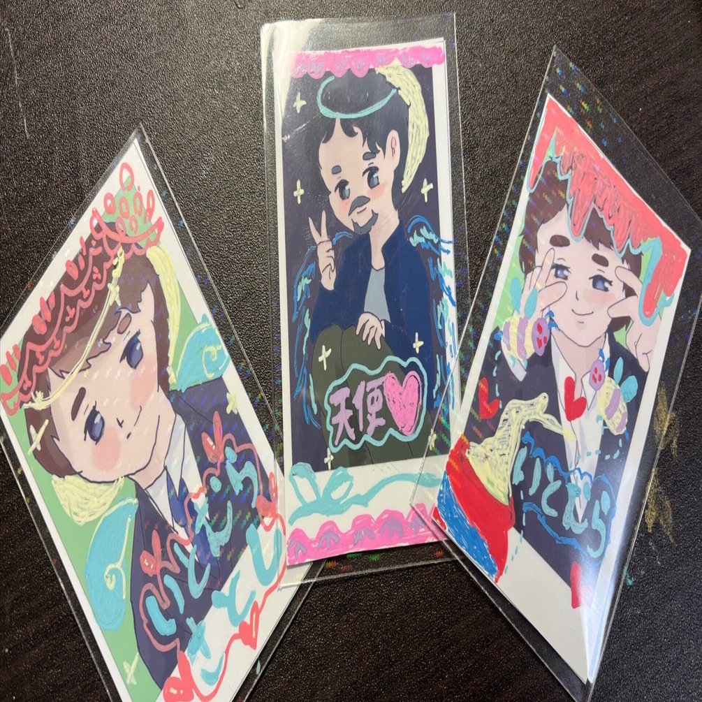 45円でラクガキチェキ風カードを作ろう〜！｜小林アカリ（偽）