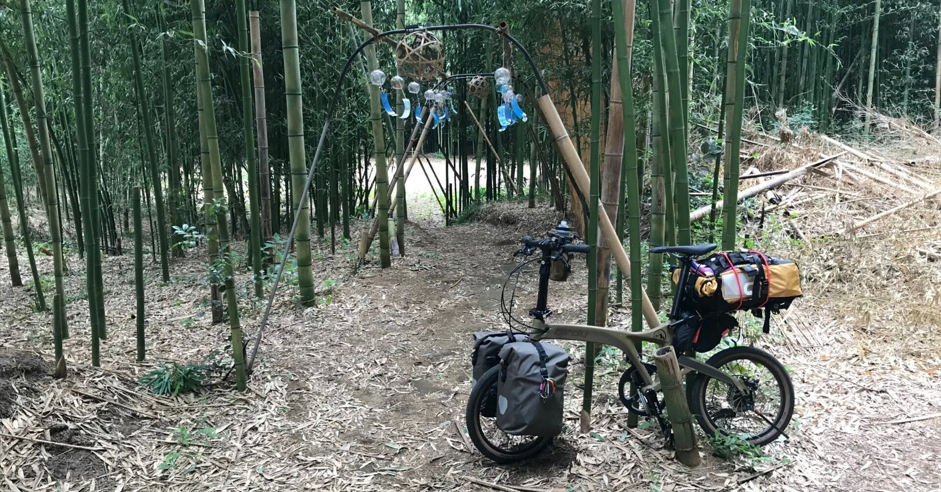 15 折りたたみ自転車でキャンプツーリング！＠キャンプかぐや in 千葉