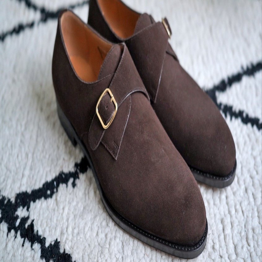 F.lli Giacometti シングルモンク 新入荷】F.LLI Giacometti シングルモンクスリッポン – Rifare