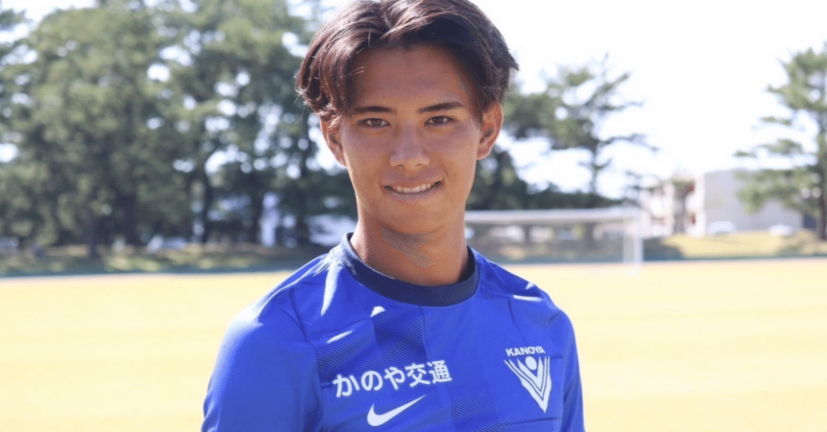 nice choice！（2年 藤﨑巧士）｜鹿屋体育大学サッカー部