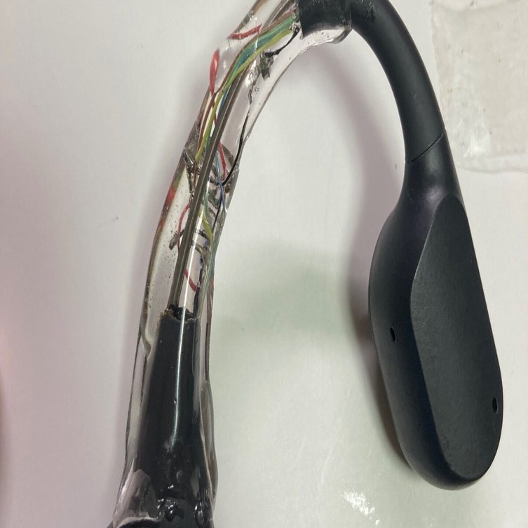 壊れた(ちぎれた)shokz openrunを自力で直す｜リモンコてんこ盛り