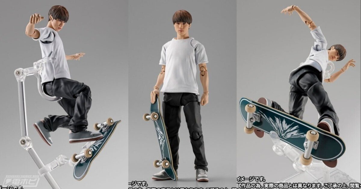 SHFiguarts 堀米雄斗 アクションフィギュア「新品未開封」 日本スケートボード界のトップライダー・堀米雄斗さんがS.H.