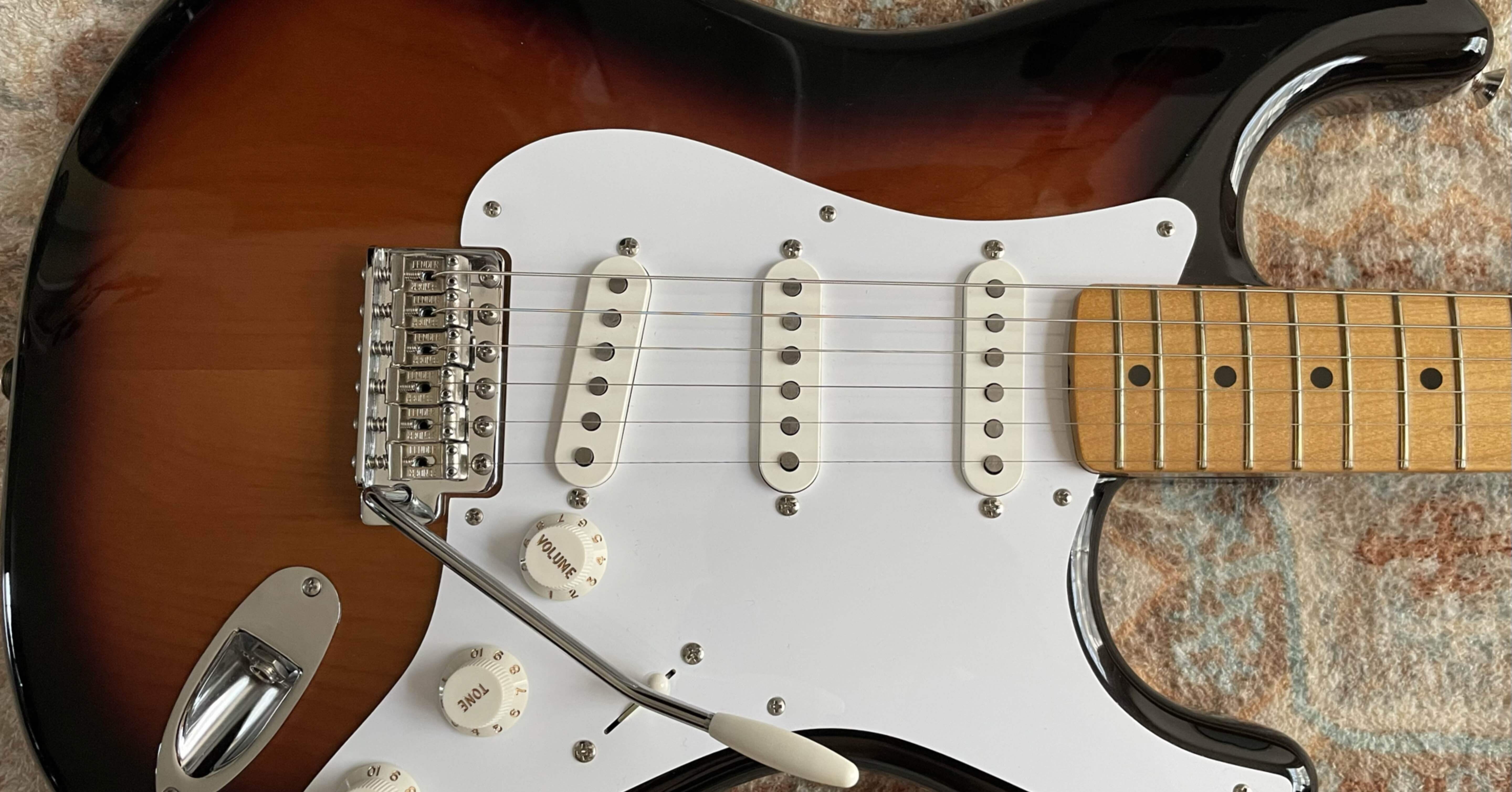 ギター】エレキギターを買いました！（Fender Vintera II 50s