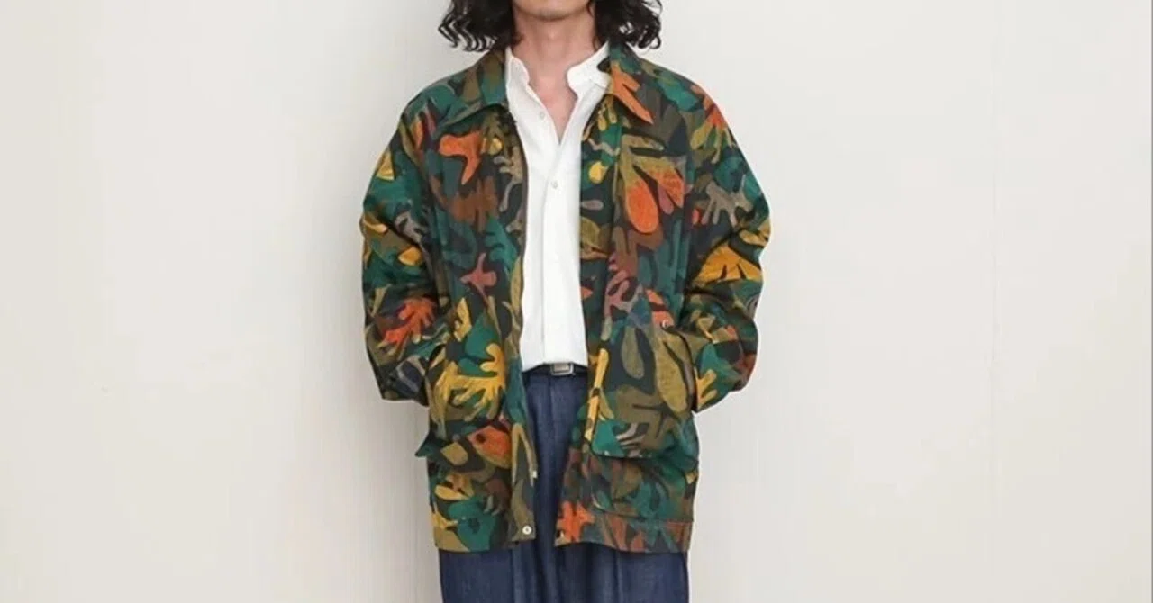 マティスでウォーホルな迷彩柄。【2024 A/W】【NICENESS ナイスネス