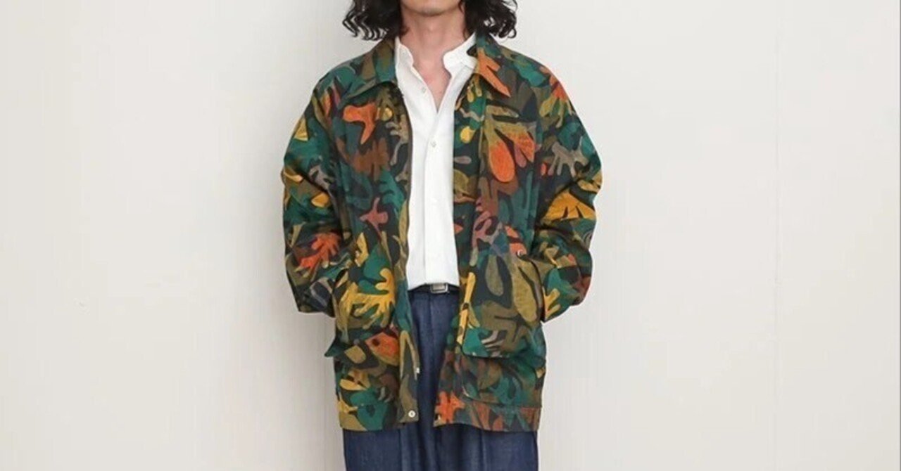 マティスでウォーホルな迷彩柄。【2024 A/W】【NICENESS ナイスネス