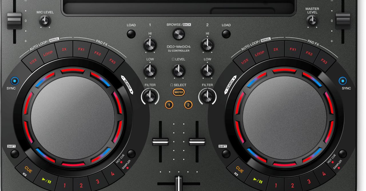 DDJ-WeGO4を使いやすくする設定例(3Band EQとGAINの設定)|RYU DDJ-WeGO4を使いやすくする設定例(3Band EQとGAINの設定)|RYU