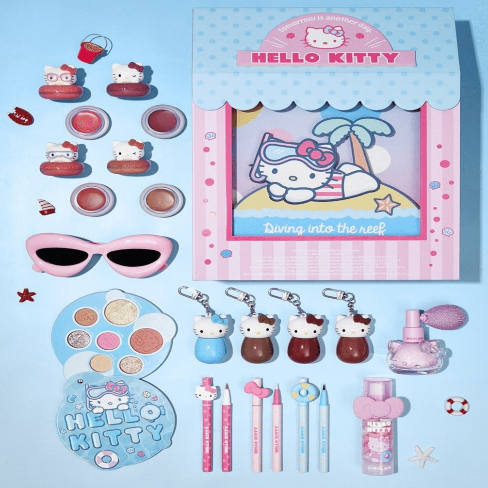 SHEGLAMとハローキティコラボが日本で発売できない理由😿｜짱키티【ﾁｬﾝ