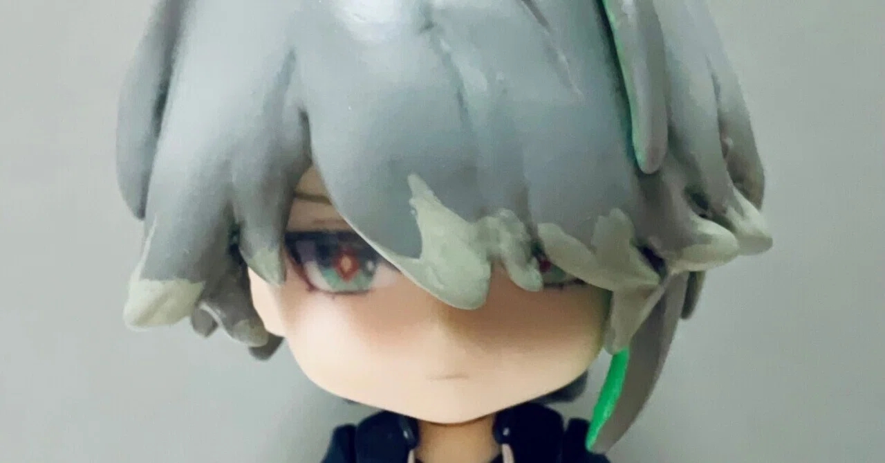推しキャラのねんどろいどがなかなか出ないので図工4の初心者が自分で 